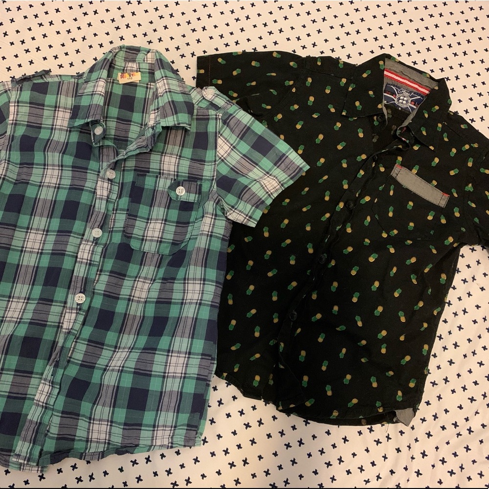 5T shirts set of 2 🍍💙